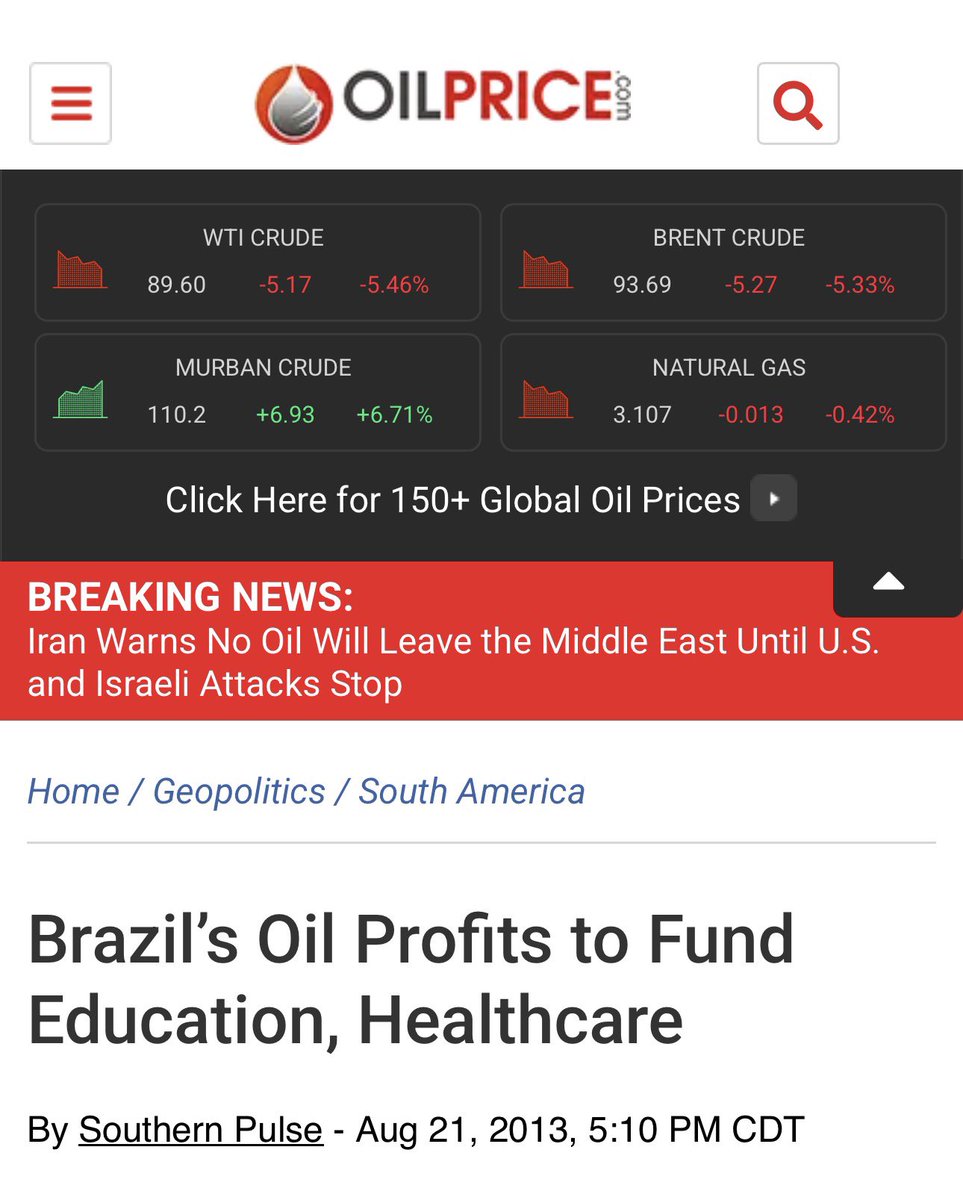 The population of Brazil is 212m
The population of Nigeria is 239m

Oil reserves of Brazil 16.8 billion barrels
Oil reserves of Nigeria 37.5 billion barrels

Look how Brazil is deploying their oil wealth

Brazil's Congress has approved a bill that designates all royalties from