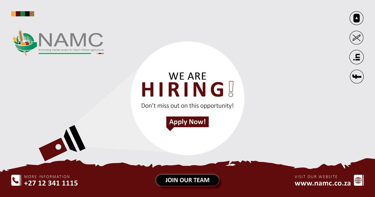 National Agricultural Marketing Council tweet media