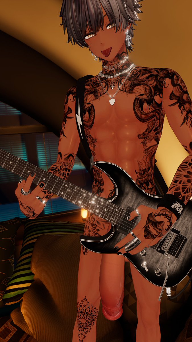 When a rock session becomes a cock session🎸🍆