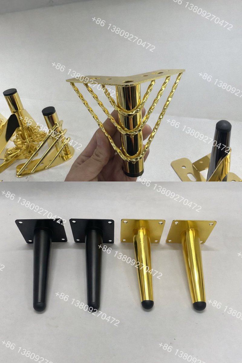 Jingenxudimetal's tweet image. Stylish and durable metal sofa legs for modern furniture.

✔ Strong support
✔ Elegant gold &amp;amp; black finish
✔ Easy installation
OEM / bulk orders welcome.
WhatsApp: +86 13809270472

#FurnitureHardware #SofaLegs #FurnitureAccessories