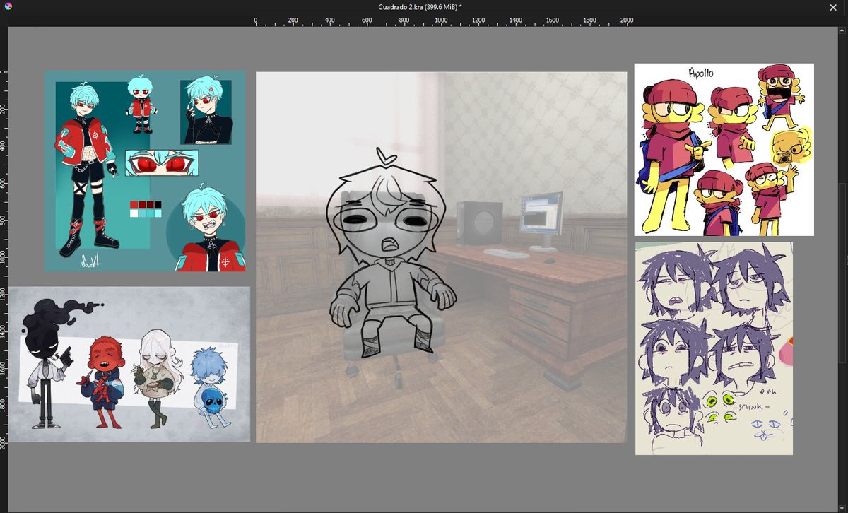 juansebas5025's tweet photo. Last week I was working on a series of collaborative illustrations for a video. I recommend watching it—it came out on Sunday and it’s really good. @SaeVT_ 
(LA MODA DE ODIAR VIDEOJUEGOS - YouTube) https://t.co/zTBWnkFHUU