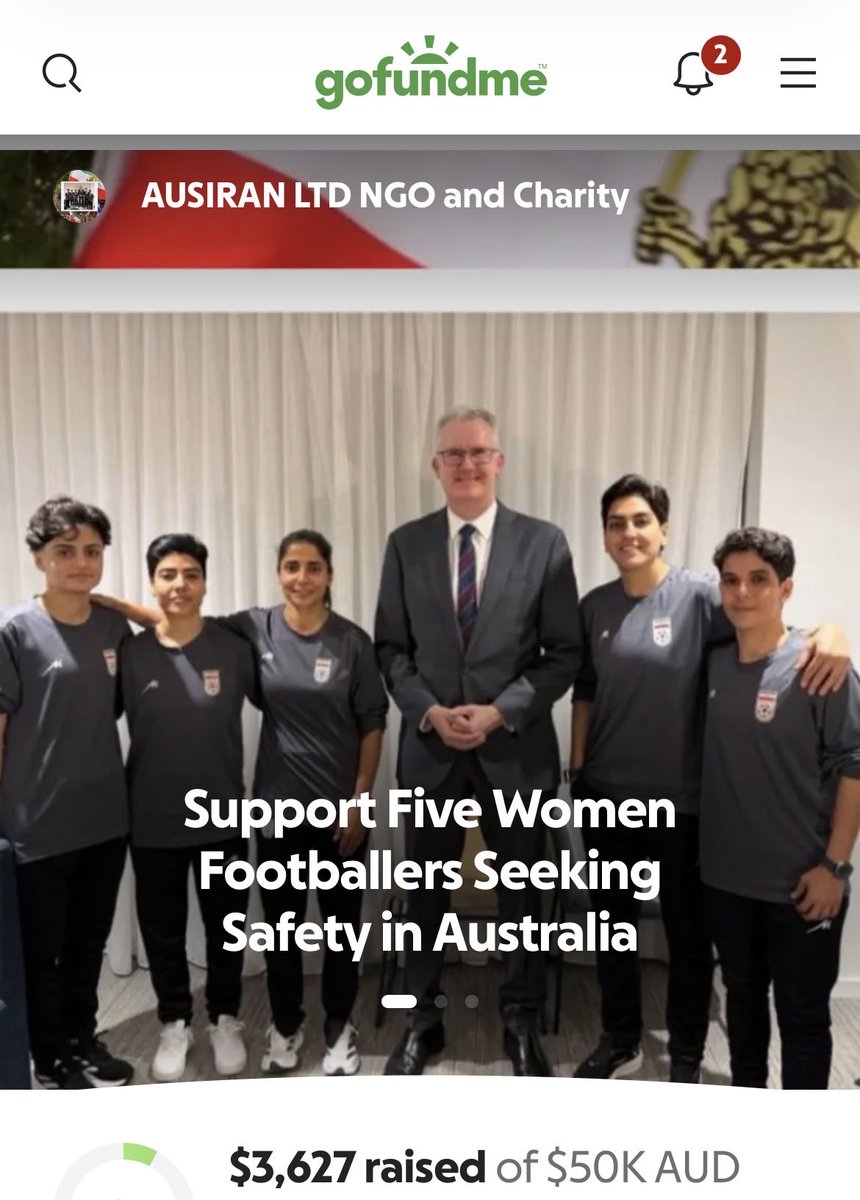 NazaninNour's tweet photo. Please consider donating to help the 5 Iranian footballers who defected in Australia.

https://t.co/S9dNYIQzPq https://t.co/8QDHVbBCa4