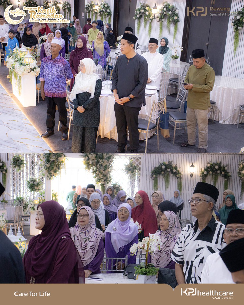 kpjrawang's tweet photo. ✨ Kasih Ramadan with Orphans

On 7 March 2026, KPJ Rawang Specialist Hospital in collaboration with Masjid Batu 16 Rawang (Asnaf &amp; Welfare Bureau) and RHB Bank Rawang Branch organised the Kasih Ramadan Programme with Orphans at KT Dewan Orkid, Batu 16 Rawang. https://t.co/HzSQbXx3ax