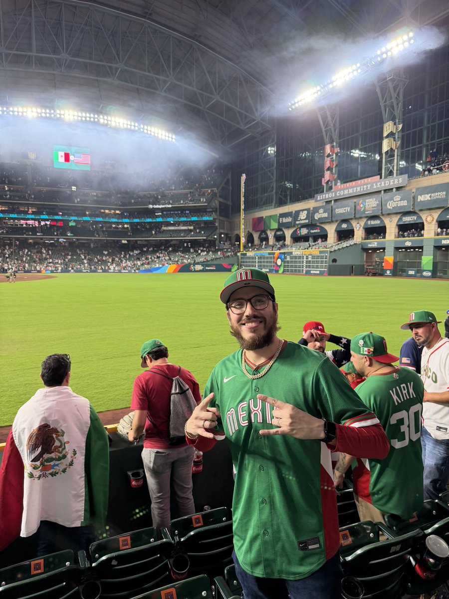 🇲🇽 vs 🇧🇷 
🇲🇽 vs 🇺🇸

#WorldBaseballClassic  2026.
#EsMiSangre