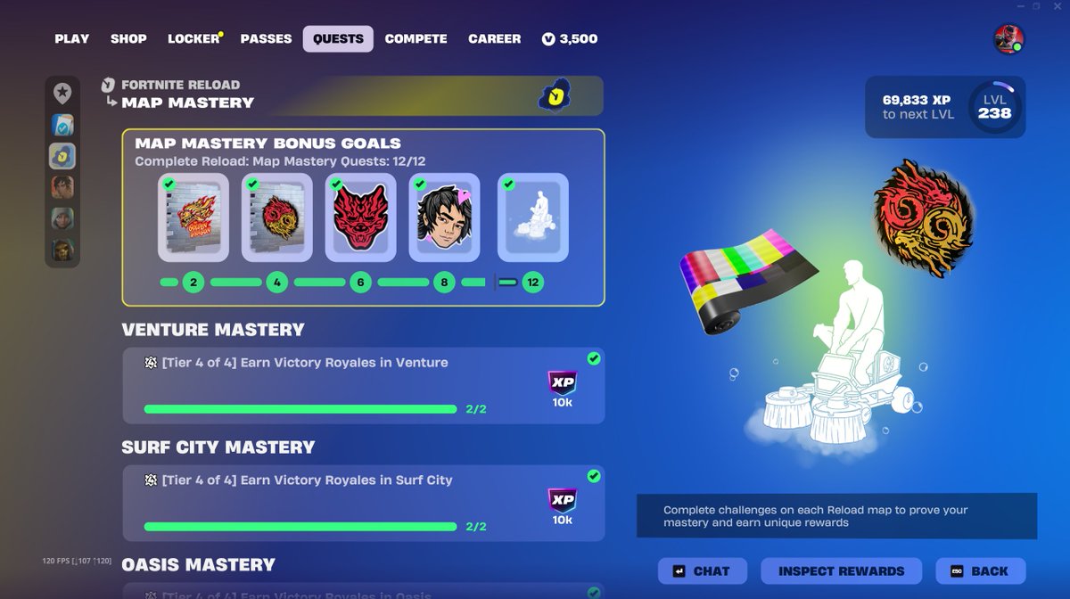 Please don't do these types of quests again &amp; change the ranked quest reward system too <a href="/Fortnite/">Fortnite</a>. 

Thank you.