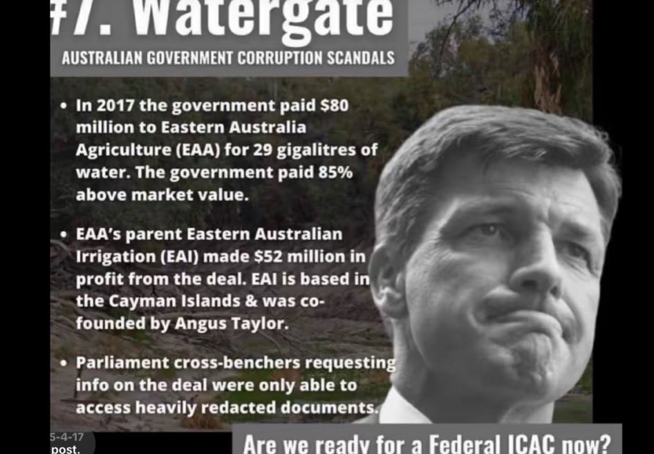 CaraMia200's tweet image. In fact,#TaylorGate’s register denies Australns transparency on his massive wealth,that we’re entitled to know!

Like #Dutton, lists a labyrinth of family trusts &amp;amp; co’s that conceal his interests.He’s been accused of so many financial scandals, odd he resists disclosure.
#auspol