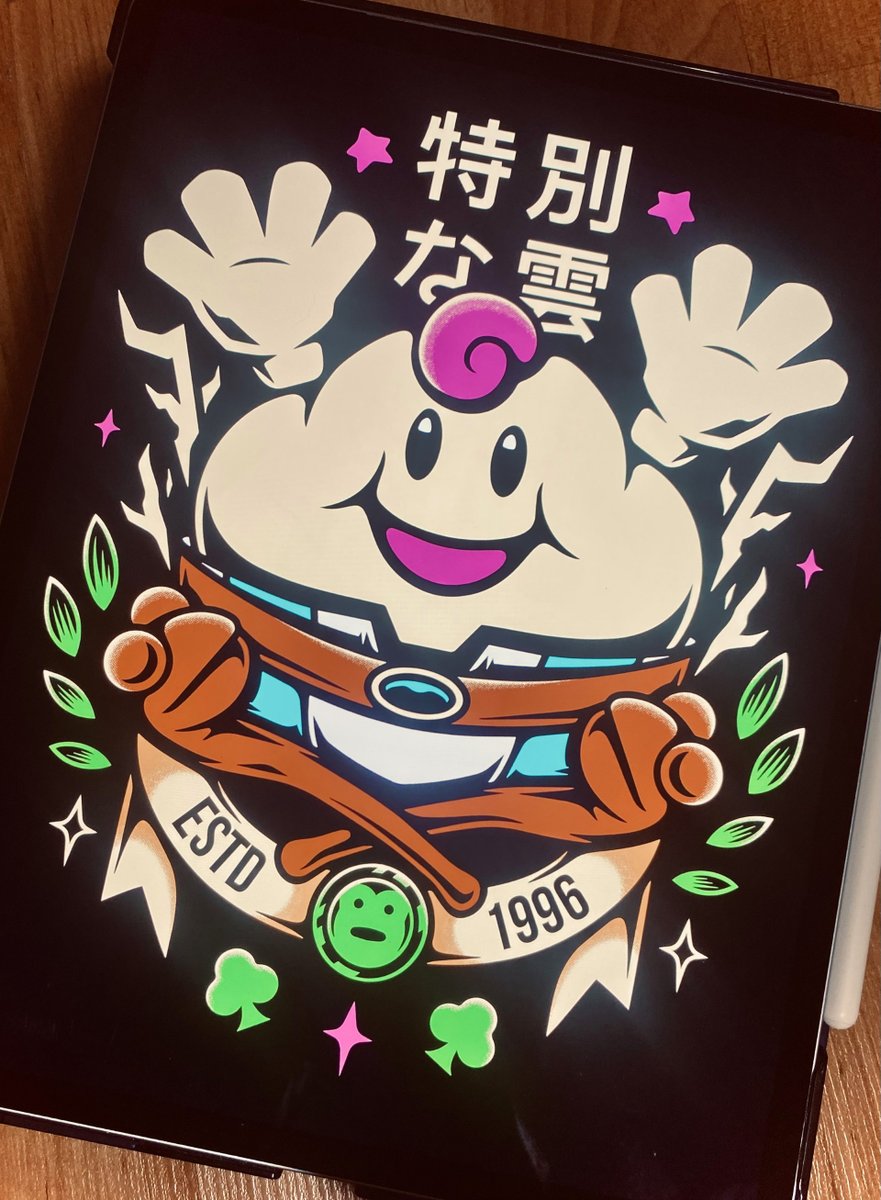 I’m really excited about the 30th anniversary of Super Mario RPG. I wanted to take the chance to share this Mallow design I made a few years ago, which is available as a T-shirt in my shop.

alundrart.com/products/mallo…

#SuperMarioRPG #SMRPG #Mallow #RetroGaming #SNES