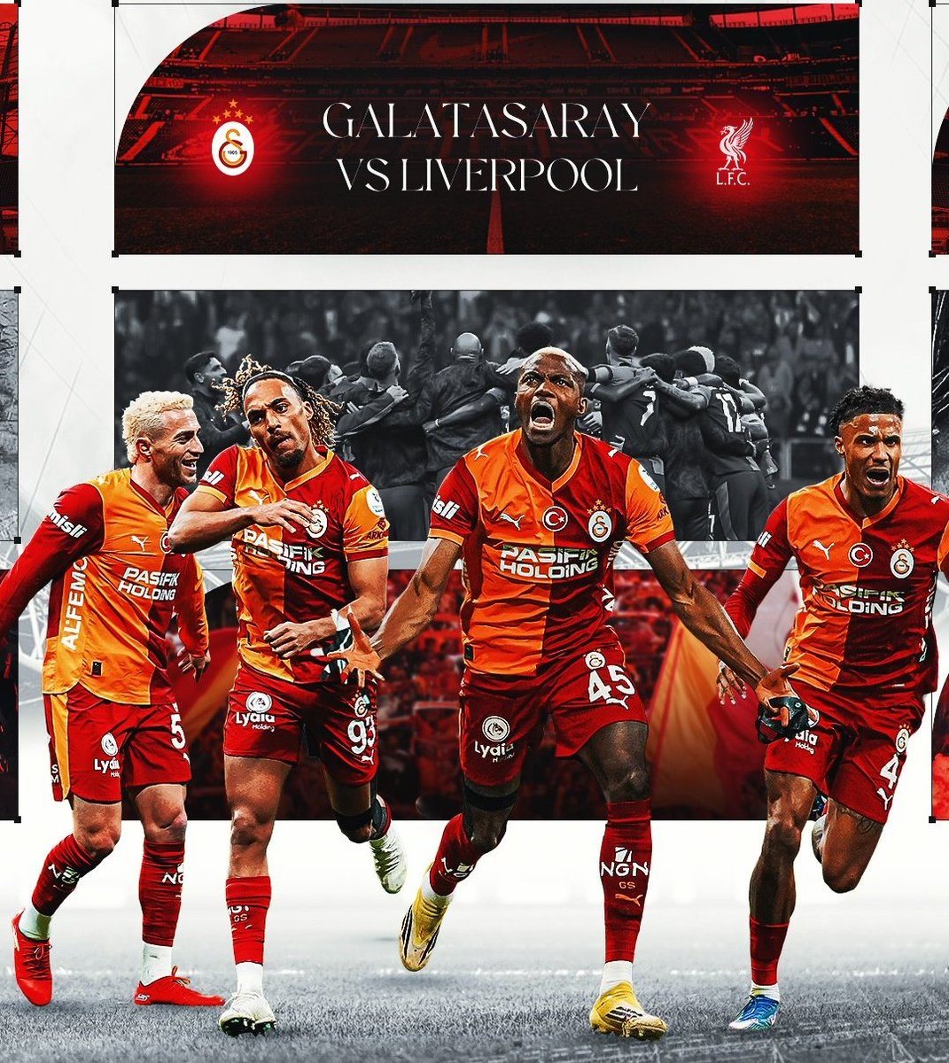 RdvanKaymaz8's tweet photo. 🦁 GALATASARAY ÇEYREK FİNAL YOLUNDA AVANTAJ PEŞİNDE!

🏆 UEFA Şampiyonlar Ligi Son 16 Turu
🆚 Galatasaray - Liverpool
🏟️ Rams Park
🕣 20.45
👤 Gil Manzano https://t.co/usE2w6q2ya