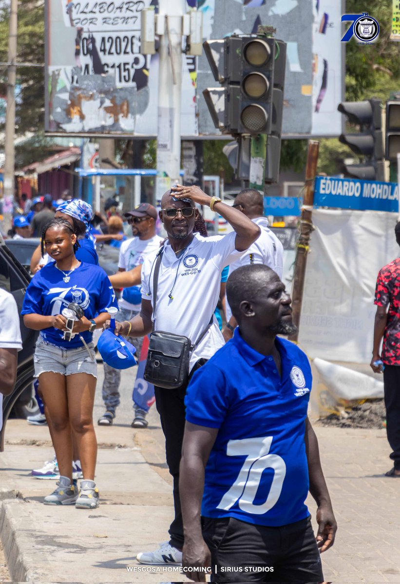 yaboagye12's tweet photo. From the Streets of Accra, WESGOSA Alumni has demonstrated that indeed passing through Wesley Grammar School has really made an impact in their life. They are not just celebrating 70 years of Holistic Methodist Education but celebrating 7 Decades of Real impact.
#WESGOSA #WESG https://t.co/raJd3BT1Wy