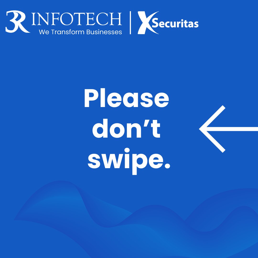 3RInfotech's tweet image. In today’s digital world, one click can expose everything. We follow the ideology of prevention is better than cure.
 
Watermark today. Prevent breaches now. Protect your Digital Ecosystem with 3R.

#3RInfotech #IPProtection #DigitalWatermarking #DataProtection