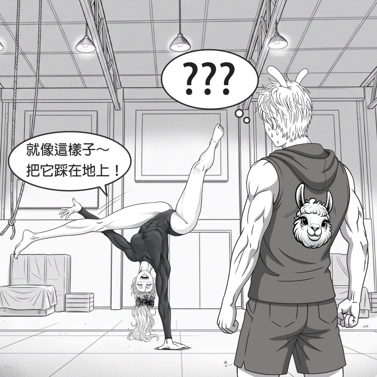 WooXavior's tweet photo. 後空分腿的實用性

#comic #xcomicstory #gymnastics #tricking #flashkick https://t.co/cFw9IN0o7w
