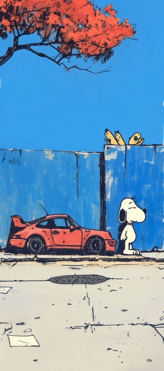 SnoopyWallpaper's tweet photo. Snoopy &amp; The Red Dream https://t.co/gXd4aNi9Lb