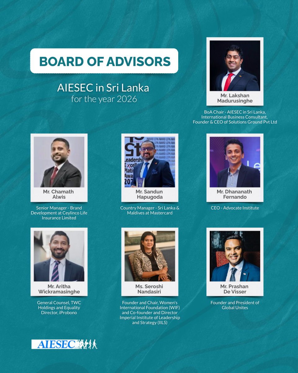 AIESEC Sri Lanka tweet media