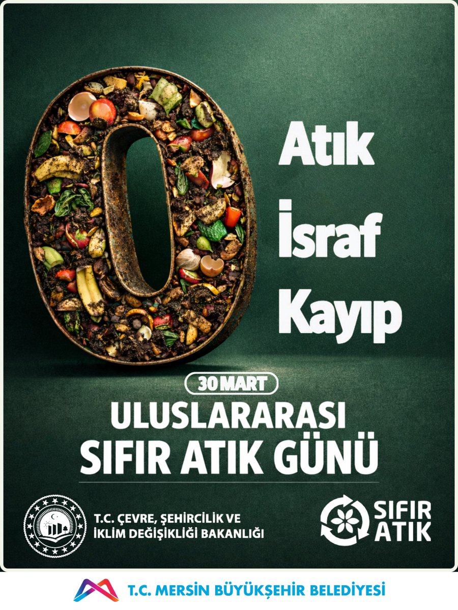 mersin_bld's tweet photo. ♻️ Mart Ayı Uluslararası Sıfır Atık Ayı

Küçük adımlar, küresel değişimin başlangıcıdır. 🌱♻️ https://t.co/GEgukfrfBb
