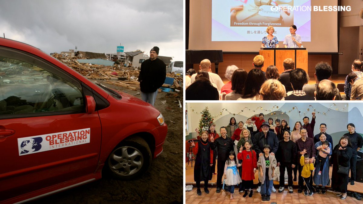 Operation Blessing Japan tweet media