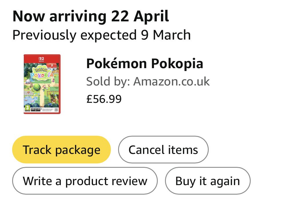 Crazy delays on the physical release of Pokopia 😨