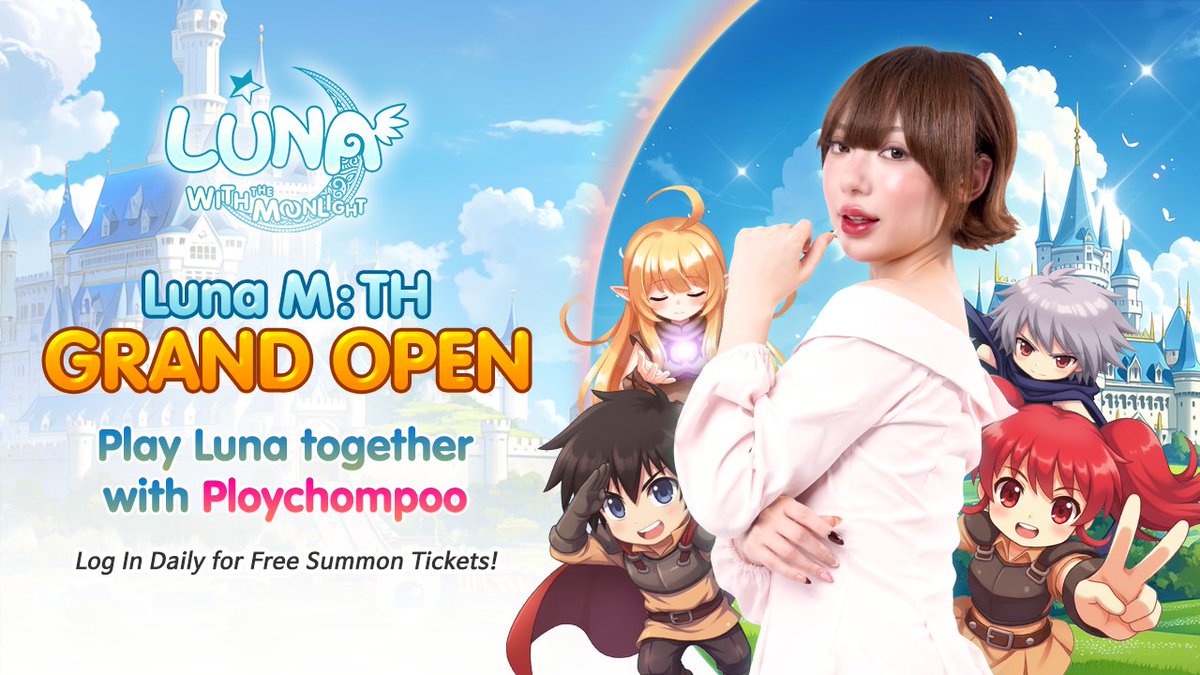 Kira_Kirara97's tweet photo. 🌙 เกมแฟนตาซีในตำนานกลับมาแล้วว!! Luna M
✨ โลกแฟนตาซีสุดน่ารัก
⚔️ ระบบอาชีพและสกิลที่หลากหลาย
🎁 มีกิจกรรมในเกมให้ทำตลอด
📲 โหลดผ่าน AppGallery (Android)
👉 https://t.co/K7PhFqzGiq
#LunaM #Luna #newgame #AppGallery #ECR #Echoria https://t.co/dvIZbJkg7E