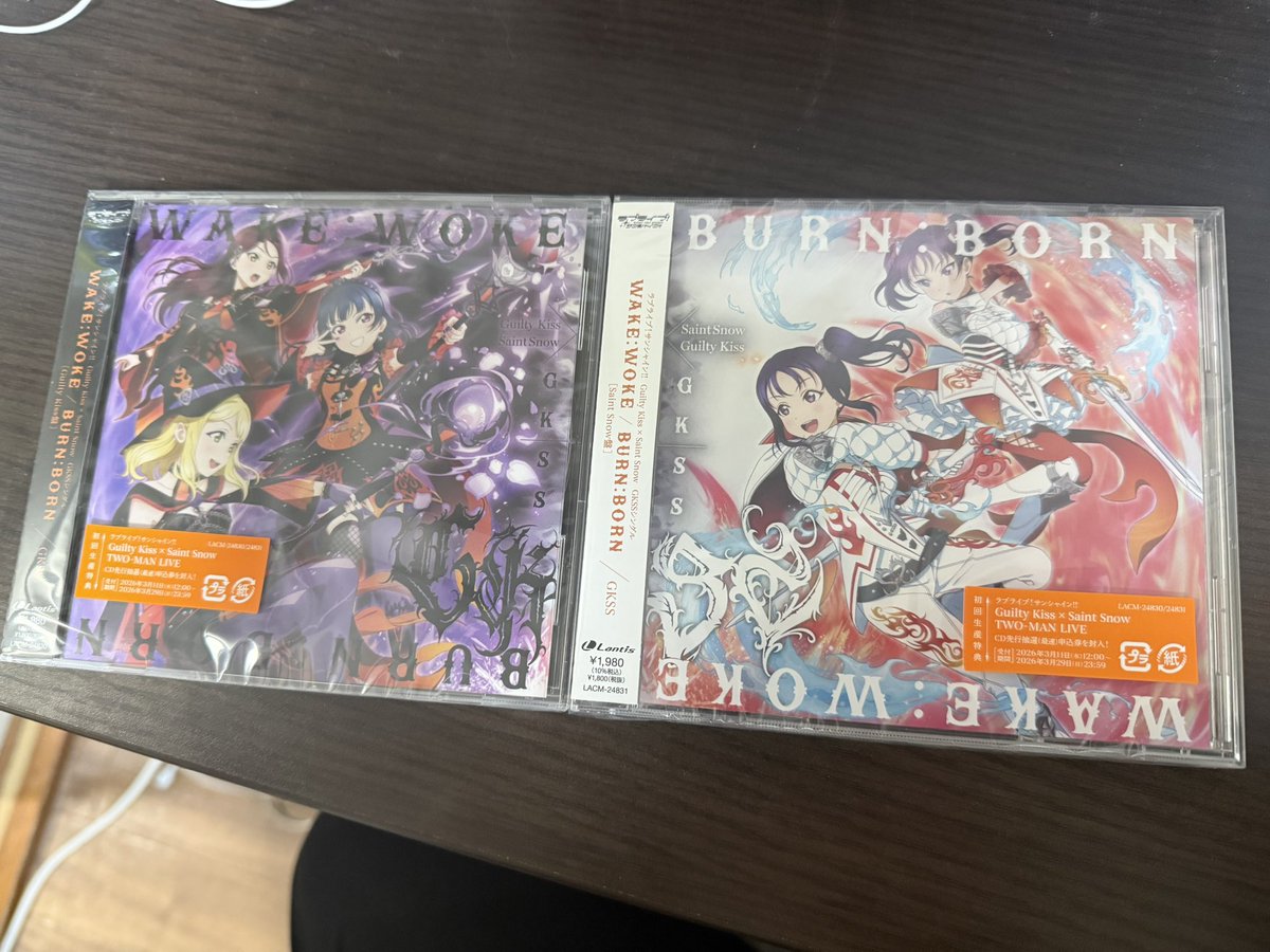 Guilty KissとSaint Snowのツーマンライブ「VS」開催決定、新シングル