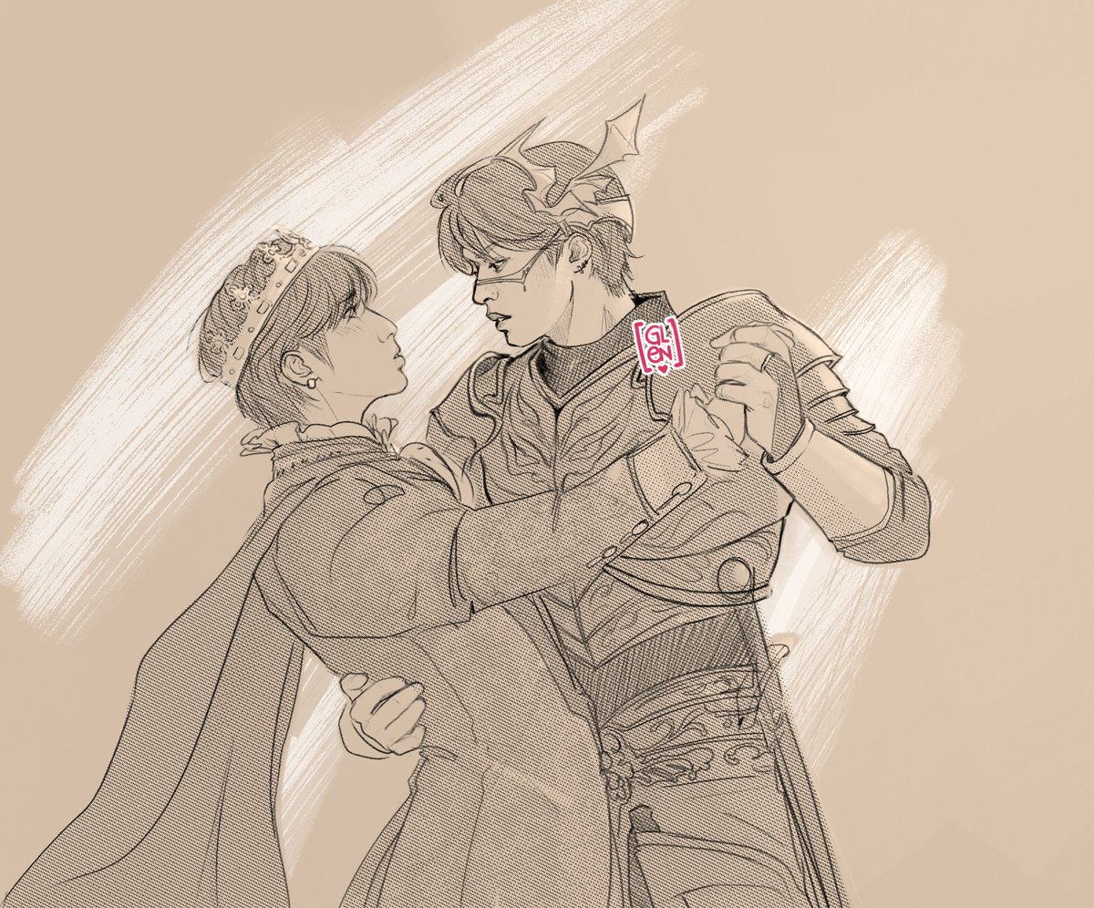 FSeventyfo75080's tweet photo. AU #minsung 
His highness and the shield https://t.co/XQPLqoy99n