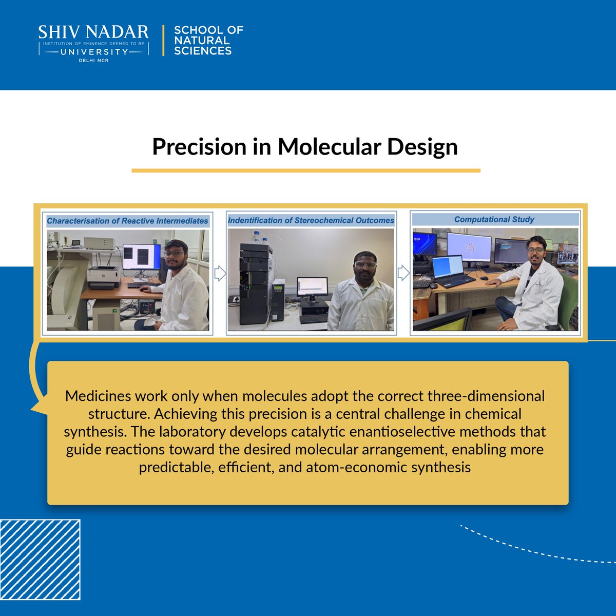 School of Natural Sciences, Shiv Nadar University tweet media