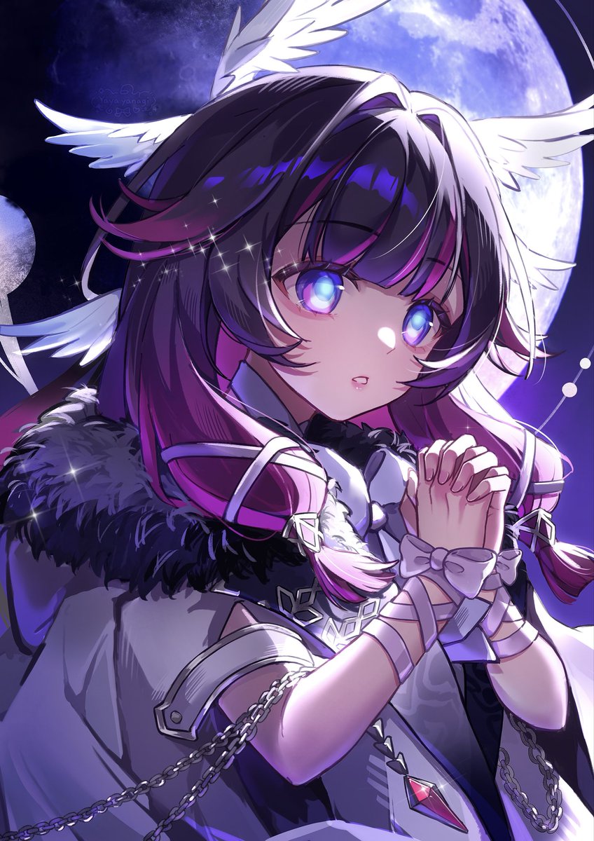 Yaya_Yanagi's tweet photo. ｡⋆🌙˚✧ 𝕮𝖔𝖑𝖚𝖒𝖇𝖎𝖓𝖆 ˖𖥔˚🕊️ ｡⋆

♡Shares, likes and comments are super appreciated!♡
.
.
.
🏷️ 
#genshin #columbina #genshinfanart #原神 #animaga 

✨Prints of this piece will be first time available at 2026 @animagaexpo Sydney! https://t.co/NzDGU4Yscv