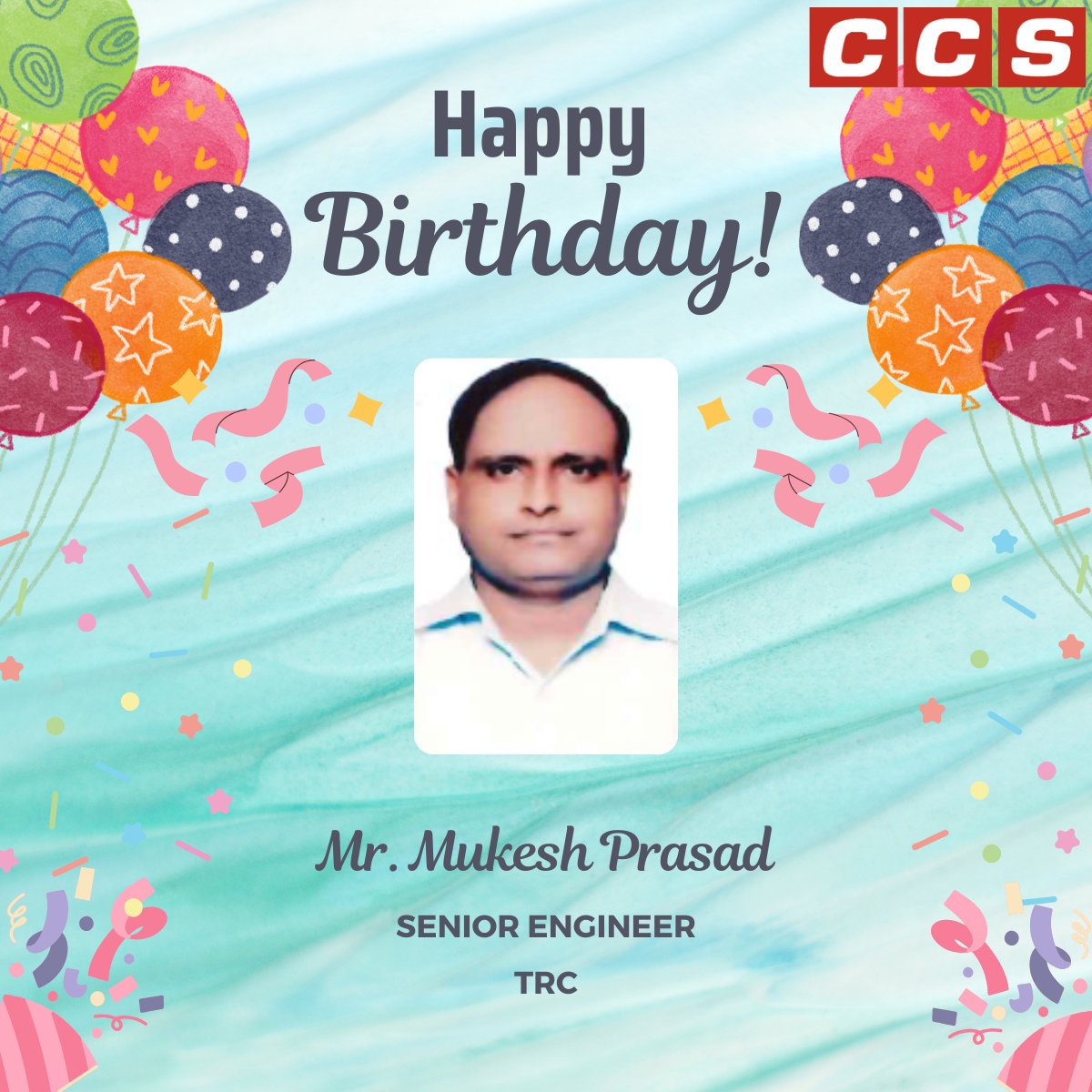 CCSComputersPL's tweet photo. Wishing Mukesh Prasad a very happy birthday. Your dependable presence and attentive approach support the team’s ongoing efforts each day. May the year ahead bring good health, new opportunities, and fulfilling achievements.
#HappyBirthday #TeamCCS #CelebrationTime #CCSComputers https://t.co/kVb1OnlhfQ