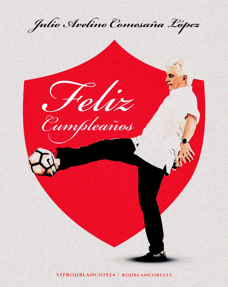 VipR1924's tweet photo. Queremos felicitar en su cumpleaños a Julio Comesaña, una figura histórica del Junior de Barranquilla. Gracias por su entrega, liderazgo y por las alegrías que le ha dado a toda la hinchada rojiblanca. ¡Feliz cumpleaños! ⚽🇦🇹🦈 https://t.co/IFDaiKQT8y