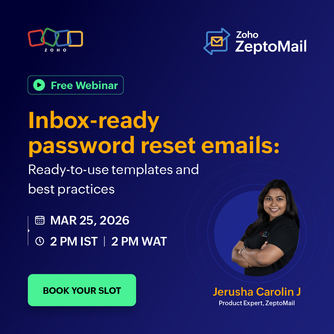 Zoho ZeptoMail tweet media