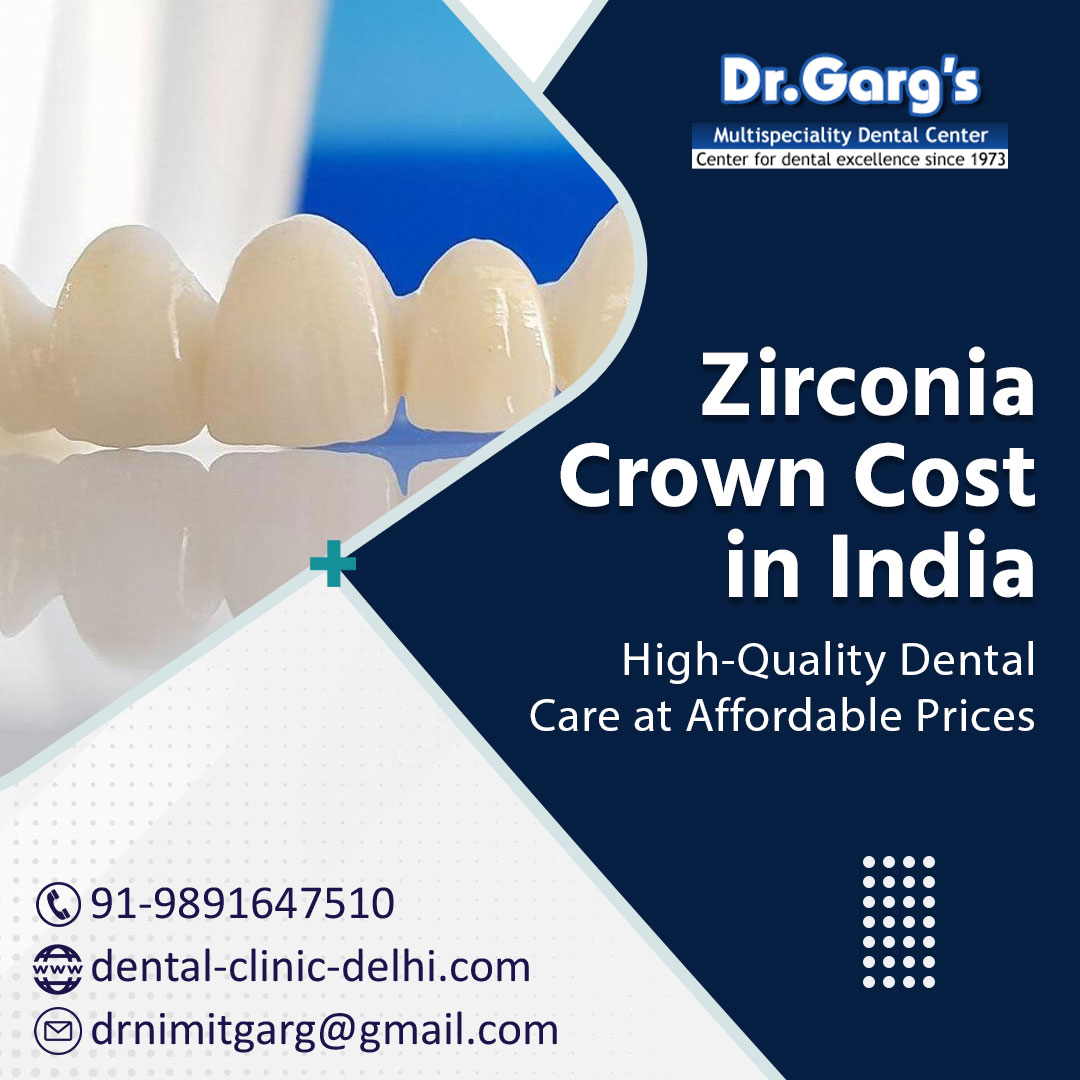 A dental crown is a tooth cap placed to cover the tooth to restore its shape, its size and its strength

🌐 bit.ly/metal-ceramic-…
📞 98916 47510
WhatsApp on: wa.me/919891647510

#Dr_Gargs
#zirconiaCrown #AffordableProcelain #teethcappriceinindia #toothcapcostinindia