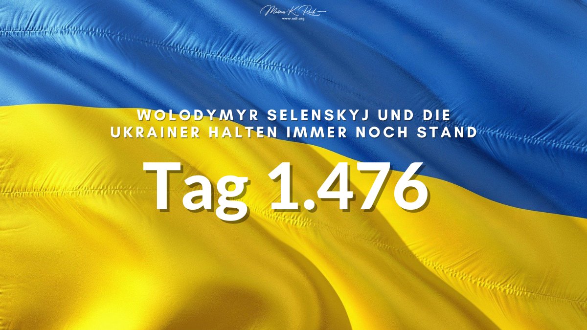 marcusreif's tweet photo. Tag 1.476. Wolodymyr Selenskyj und die Ukrainer halten immer noch stand #Ukraine | Gott schütze euch @ZelenskyyUa #UkraineKrieg 🙏🏻 Sława Ukrajini! #StandUpForUkraine https://t.co/UY02DlMUeT