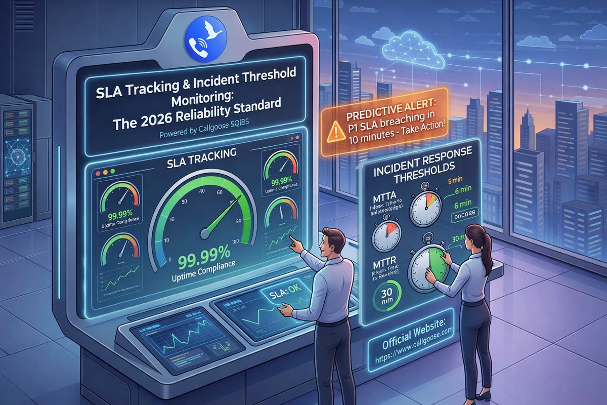 CallgooseSQIBS's tweet photo. Why SLA Tracking and Incident Response Thresholds Matter in 2026

Read More 👉 https://t.co/0YUkbWIFR7

#CallgooseSQIBS #SLATracking #ITOperations #DevOps #IncidentManagement #ITAutomation #IncidentResponse  #MTTR #MTTA #SRE #WorkflowAutomation #Incidentresponsethresholds https://t.co/jEmzBiCewA