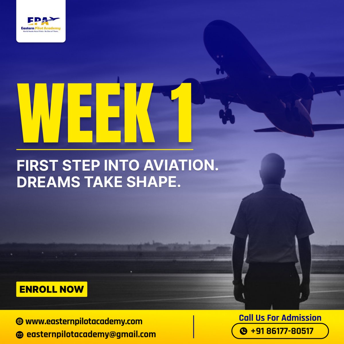 DipikaD53082215's tweet image. Week 1 to Graduation Day — every lesson, every simulator session, every solo flight brings you closer to the cockpit. ✈️

🎓Admissions Open 

📞+91 86177 80517
🌐easternpilotacademy.com
.
.
#PilotJourney #futurecaptain #aviationcareer #futurepilots #pilotlife #easternpilotacademy