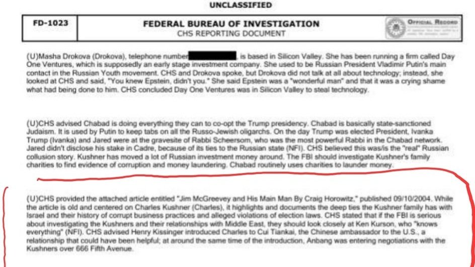 🚨🇮🇱 BREAKING —

Kushner is an Israeli Citizen.

What a Coincidence!