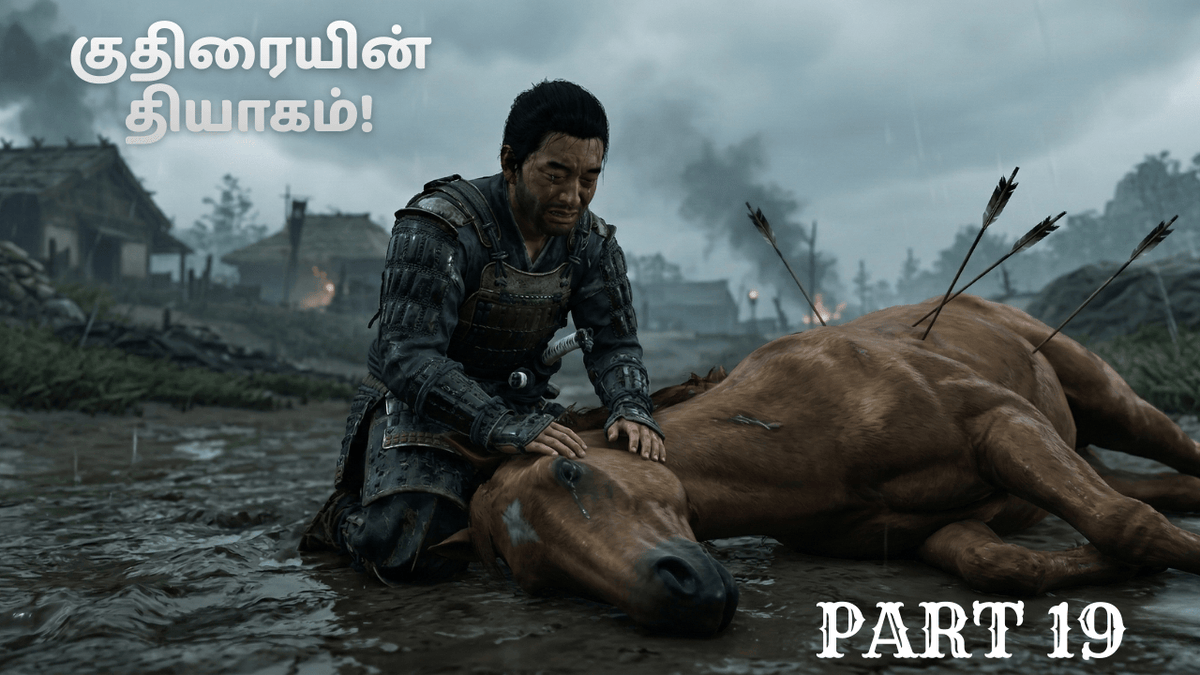 SidChanGaming's tweet photo. Tmrw (Wed) 6:30 PM... Ennaala Indha Izhappa Thaanga Mudiyala...😭💔

Ghost of Tsushima Part 19 (Act 2 Finale)

Indha episode⚔️Ryuzo-vuku oru mudivu!😭
Namma starting irunthu paasama valartha Namma Kuthirai...💔

Miss pannidatheenga.⏰

#SidchanGaming #GhostOfTsushimaTamil https://t.co/ANv2z0Z3i9
