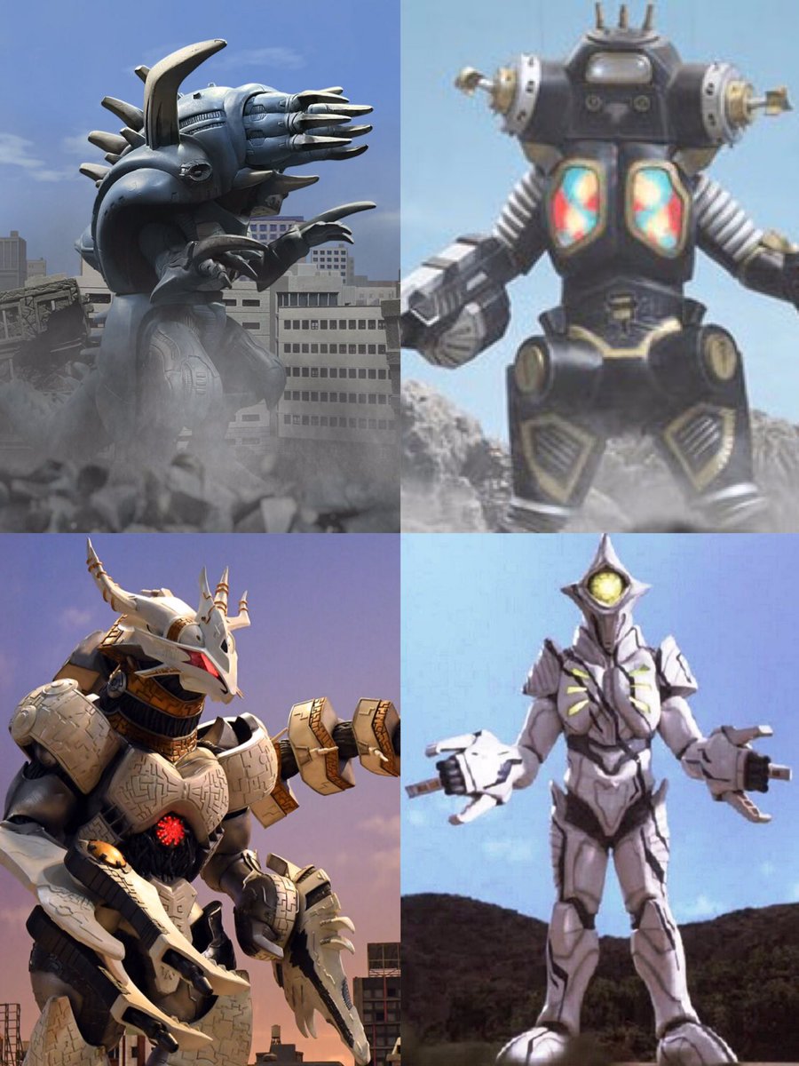 個人的に好きなロボット怪獣　

みんなが好きなロボット怪獣は？？？