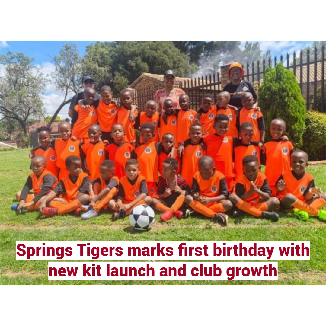 𝐑𝐞𝐚𝐝 𝐦𝐨𝐫𝐞: citizen.co.za/springs-advert…

Springs Tigers Football Club celebrated its first birthday on March 7 and also launched its 2026 #soccer kit, which is still predominantly its signature orange, just with a facelift.