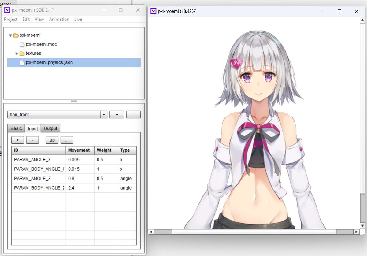 Ran 🐲 Live2D Animator tweet media