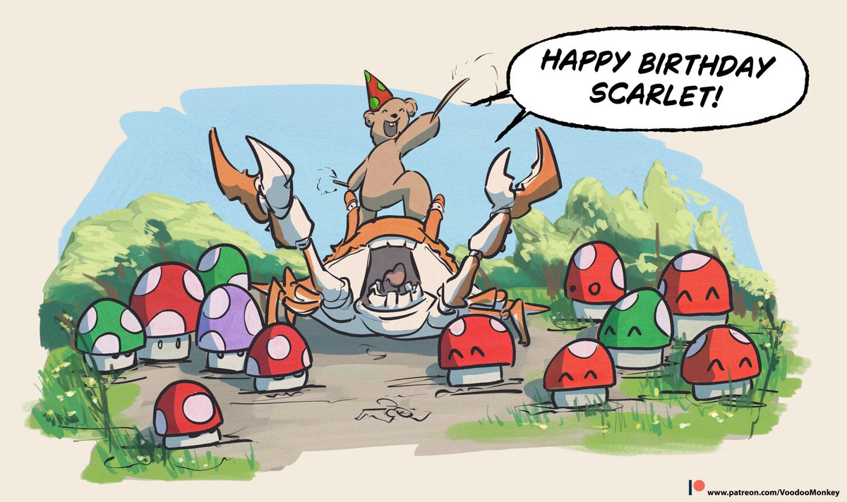 VoodooMonkey_2's tweet photo. @SecretCrushPorn 
Happy Birthday Scarlet ^_^ https://t.co/1HcgzrOmzj