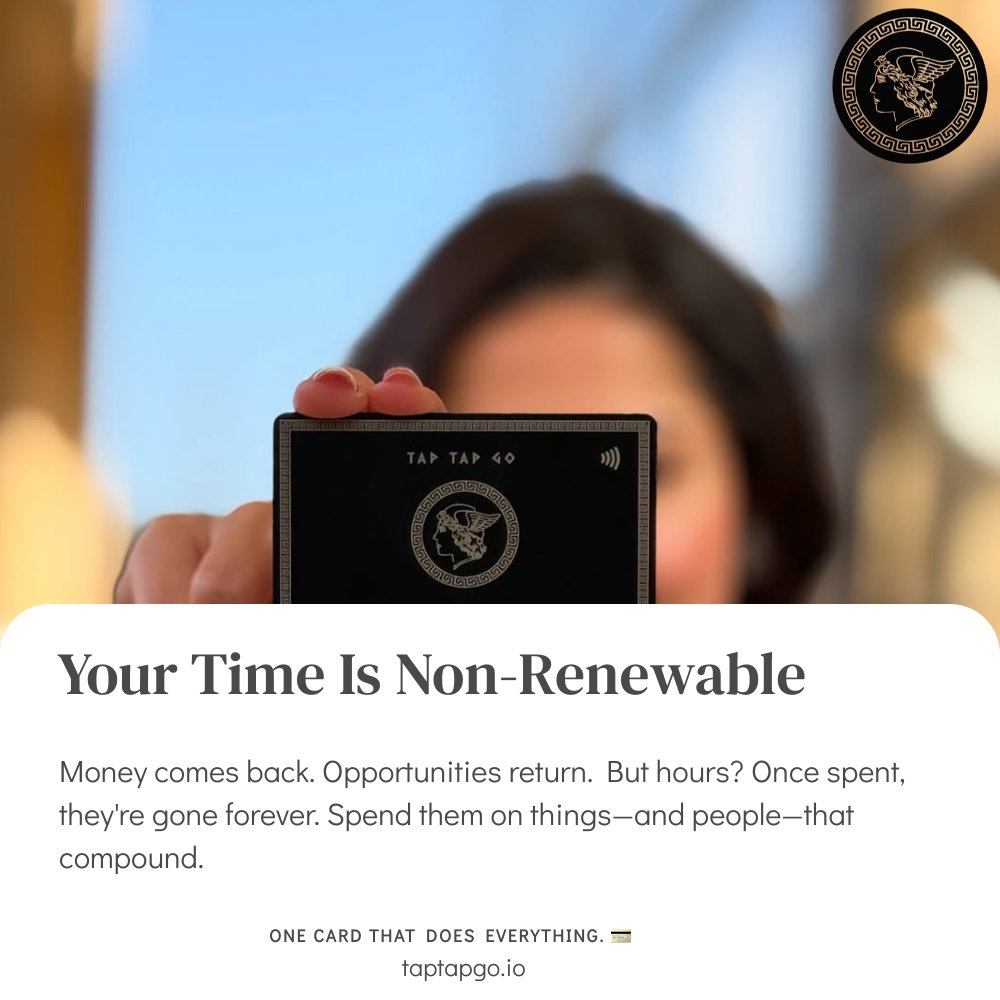 taptapgopr's tweet image. Protect your time like your life depends on it—because it does. Tap Tap Go saves you seconds that add up to years. #TimeIsWealth #AutomateAdmin #TapTapGo