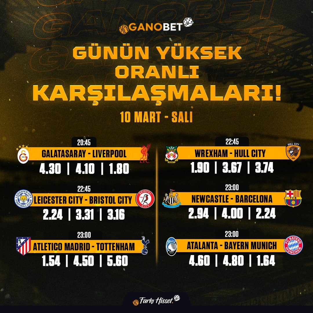 GANORESMI1's tweet photo. GANOBET EN YÜKSEK ORANLARLA GÜNÜN KARŞILAŞMALARI!

Dopdolu bir bülten sizleri bekliyor!

Yüzlerce farklı market ve en yüksek oranlarla bahis alma fırsatı.

Özel oranlarımızı kaçırmamak için takipte kalınız! https://t.co/mgRZ4o5e7g