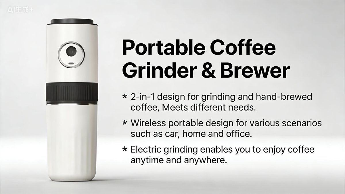 MINJIAN338's tweet image. ⚡ Grind. Brew. Enjoy. ⚡  No outlets? No problem! CM-2866 goes  where you go.  2-in-1 design meets your coffee needs  anytime, anywhere.  Ready for your next adventure? ☕🌍  #OnTheGo #CoffeeTime #SmartKitchen #CoffeeLover #PortableCoffee