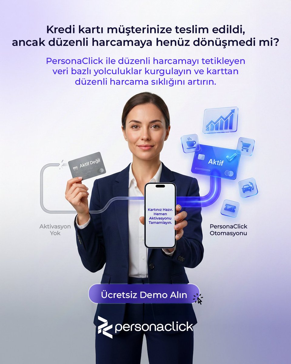 personaclick's tweet image. 🫆 PersonaClick ile segmentasyon, otomasyon akışı ve kişiselleştirilmiş iletişimle ilgili tüm senaryoları uçtan uca ve tek bir platformda yönetebilirsiniz.

👉 İncelemek ve ücretsiz demo talep etmek için şimdi tıklayın: personaclick.com/tr/finans-ve-s…

#FintechMarketing #PersonaClick 🫆