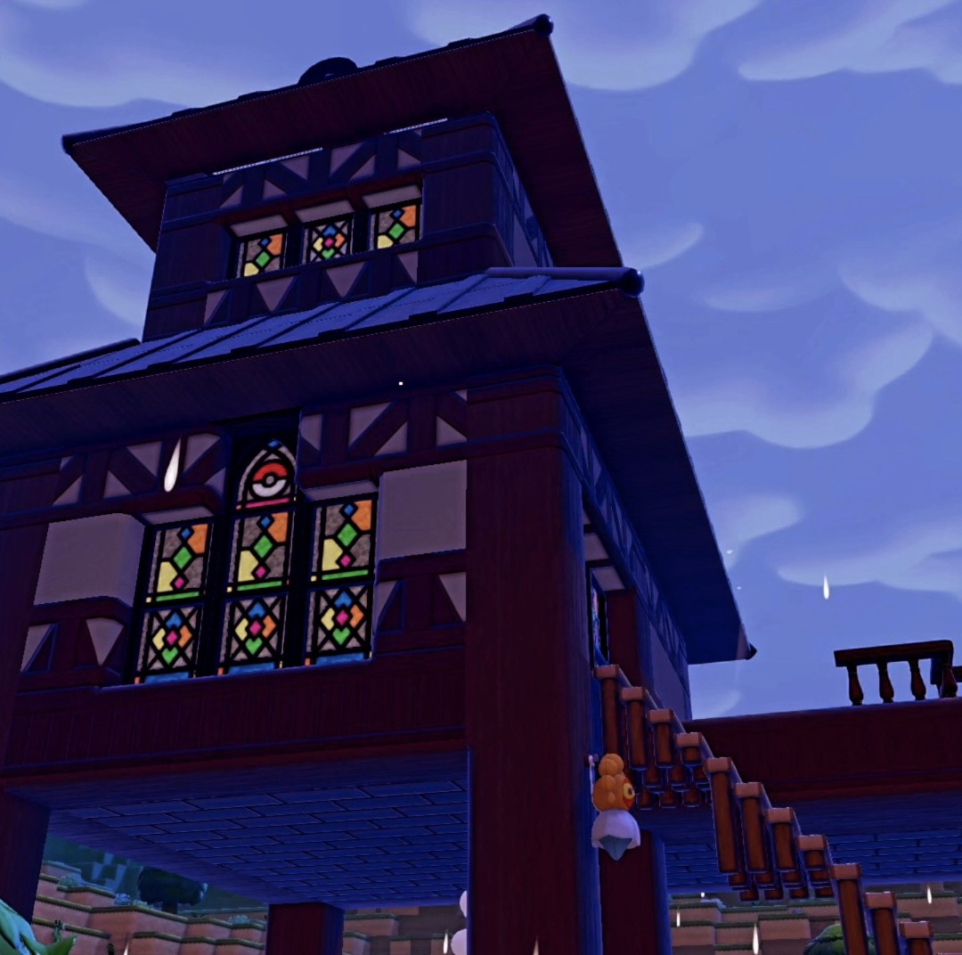 Mage_desu's tweet photo. My house is coming along slowly but surely! I wanted it to semi resemble pokemon towers from Johto ❤️ Now to house the poor Pokémon left out in the rain 🌧 🥹 #PokémonPokopia #Pokémon https://t.co/iFH289cjLB
