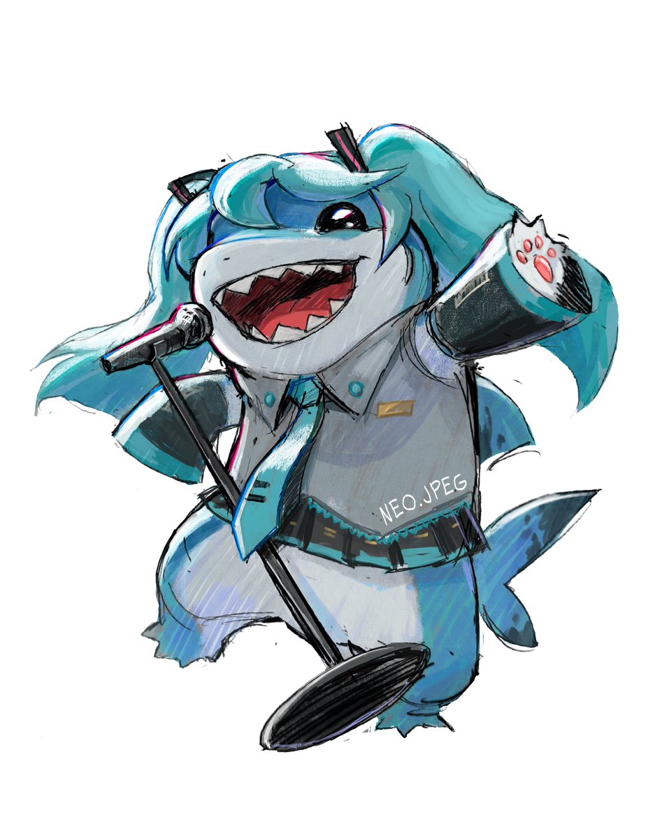Miku Jeff the land shark
#MarvelRivals #MikuDay