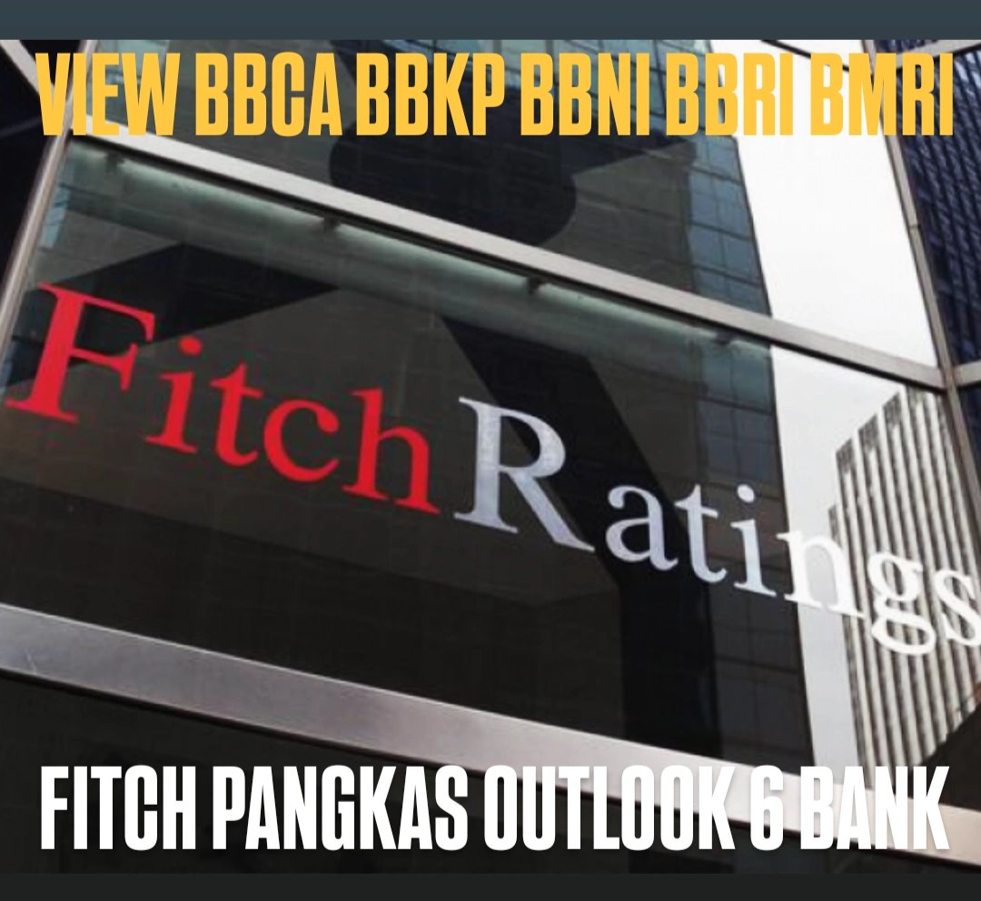 andri_zakarias's tweet image. 📊 View Saham BBCA BBRI BMRI BBNI BBKP pasca Fitch downgrade rating 3 bank BUMN.

#ctasaham
#saham
#idx
#fitch
#BBCA
#BBRI
#BMRI
#BBNI
#BBKP
#trading