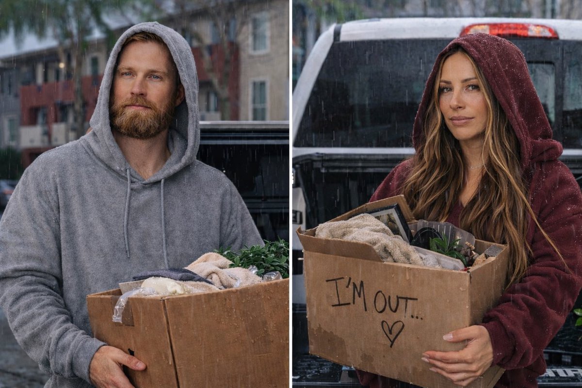 Photos Taken Today Show Kristen Doute And Luke Broderick Filming A Difficult Conversation Amid Rumors The Couple Split Later This Season. #TheValley