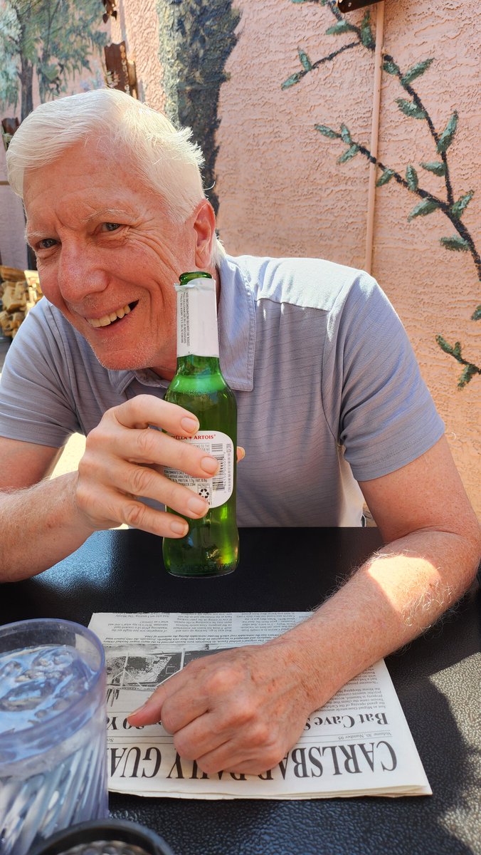 Had a nice 66th birthday lunch with my brother Brian and our dad. He wasn't sure who I was or dad for that matter, but that is the nasty part of AD progression. He's happy and well taken care of at the Barton House.
He's the good sheep in the family as a retired Lutheran pastor.