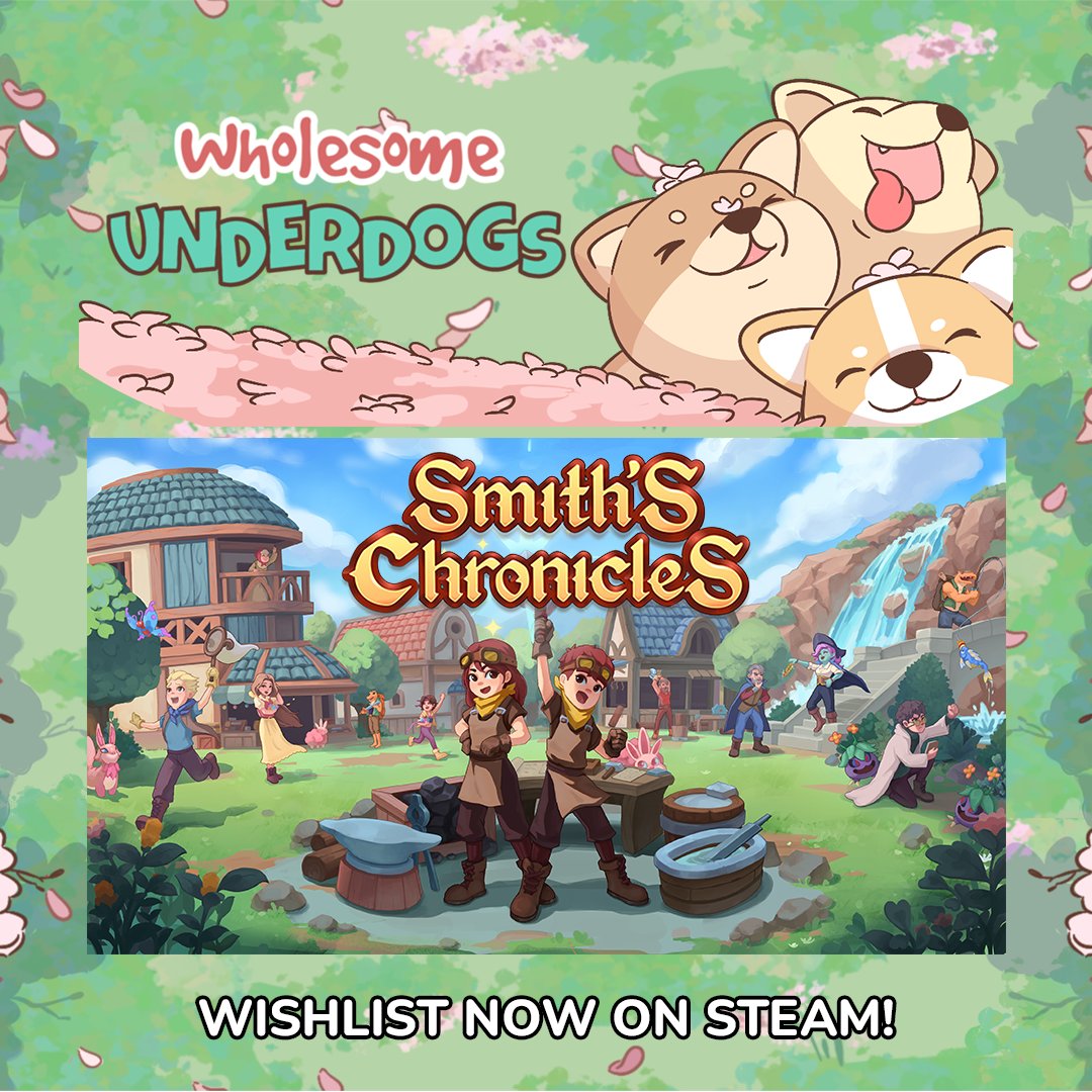 Smith's Chronicles | Cozy Blacksmith Life Sim Game tweet media