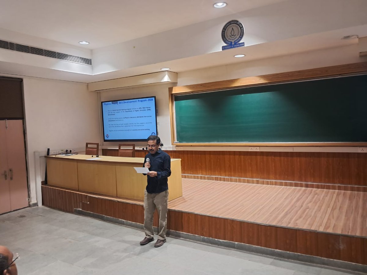 DPS @ IISER Mohali tweet media