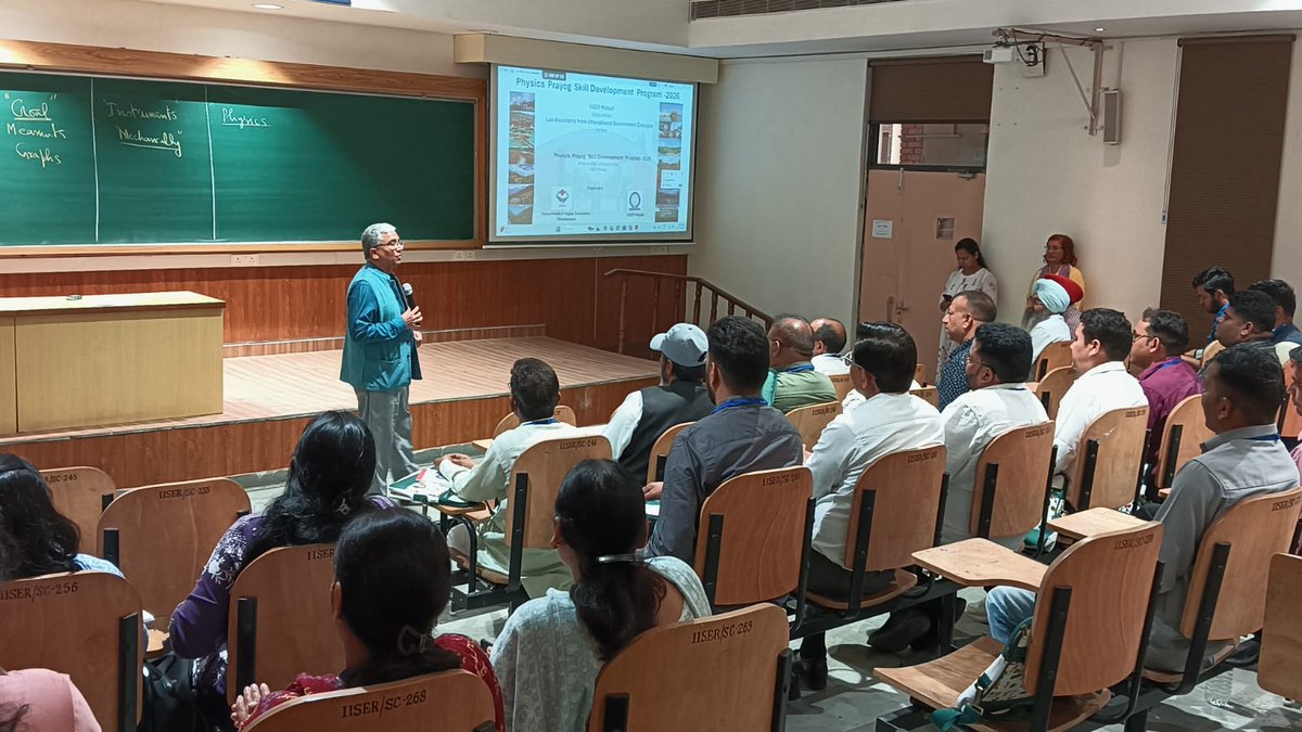 DPS @ IISER Mohali tweet media